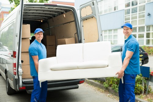 Professional packing services for a London home move