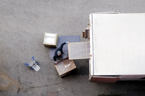Packing and loading furniture for a London house or flat move