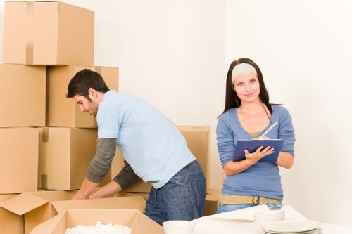 Office relocation support with a man and van service in London