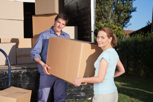 Business relocation planning for a commercial move in London